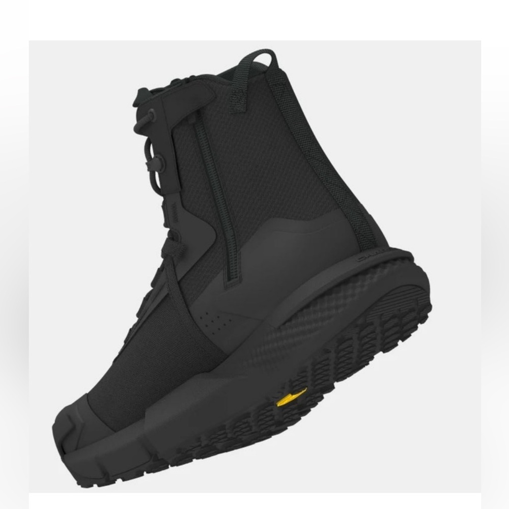 NIB Under Armour Vibram Charged Valsetz Side Zip Tactical Boots - Picture 4 of 16